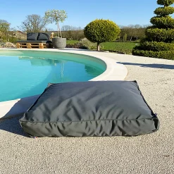 Home Maison Coussin de sol inter / exter (71x71x35 cm - Gris anthracite)* Coussin De Sol