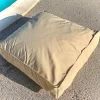 New Home Maison Coussin de sol inter / exter (71x71x35 cm - Beige)