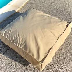 New Home Maison Coussin de sol inter / exter (71x71x35 cm - Beige)
