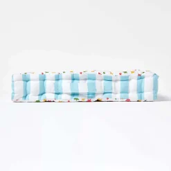 Outlet Homescapes Coussin de sol multicolore - étoiles - 50 x 50 cm -