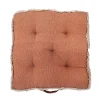 Sale Ornami Coussin de sol L.65 x l.65 cm natte terracotta