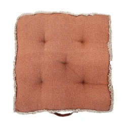 Sale Ornami Coussin de sol L.65 x l.65 cm natte terracotta
