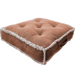 Sale Ornami Coussin de sol L.65 x l.65 cm natte terracotta