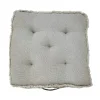 Ornami Coussin de sol L.65 x l.65 cm natte gris* Coussin De Sol