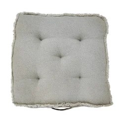 Ornami Coussin de sol L.65 x l.65 cm natte gris* Coussin De Sol