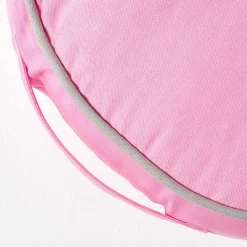 Clearance Homescapes Coussin de sol rond rose et gris 43 cm -