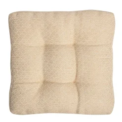 Coussin de sol sawyer naturel L.50 x l.50 cm* Coussin De Sol|Coussin