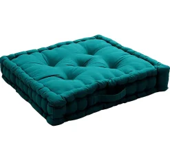 Eden Coussin de sol uni en coton Panama* Coussin Pour Canapé