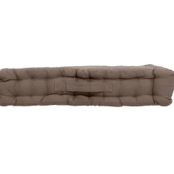 Home Maison Coussin de sol uni en pur coton (50x50x10 cm - Taupe)* Coussin De Sol