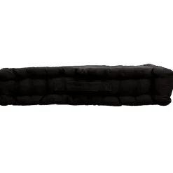 New Enjoy Home Coussin de sol uni noir - 50x50cm - Noir