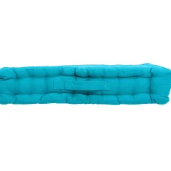 Outlet Enjoy Home Coussin de sol uni turquoise - 50x50cm - Turquoise