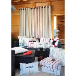 Discount Lovely Casa Coussin de sol 45x45 cm St Trop lin coton