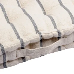 Lovely Casa Coussin de sol 45x45 cm St Trop anthracite coton* Coussin De Sol
