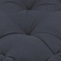 STOF Coussin de sol 45x45x10cm gris anthracite 100% coton* Coussin De Sol
