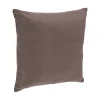 Online Atmosphera Créateur D'Intérieur Coussin déhoussable coton - gris taupe - 38x38 cm - Atmosphera