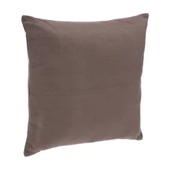 Online Atmosphera Créateur D'Intérieur Coussin déhoussable coton - gris taupe - 38x38 cm - Atmosphera