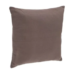 Online Atmosphera Créateur D'Intérieur Coussin déhoussable coton - gris taupe - 38x38 cm - Atmosphera
