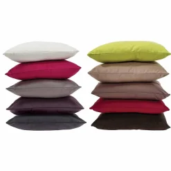 Online Atmosphera Créateur D'Intérieur Coussin déhoussable coton - gris taupe - 38x38 cm - Atmosphera