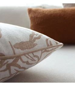 Outlet Enjoy Home Coussin déhoussable esprit lodge 40x40cm - 40x40cm - Ecru