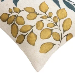 Douceur D'Intérieur Coussin Déhoussable Polyester & Lin Fermeture Zippée ILONA Lavable et Certifié OekoTEX 30 x 50 cm* Coussin Pour Canapé