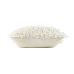 Clearance Douceur D'Intérieur Coussin doux en imitation fourrure avec housse amovible (45x45 cm - Naturel)