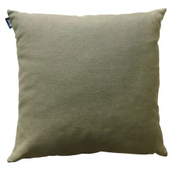 Sale Box & Beyond Coussin en coton recyclé kaki 50 x 50 cm