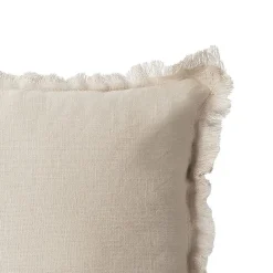 Deko & Co Coussin en lin, bords effilés 'Deko&co'* Coussin Pour Canapé|Coussin