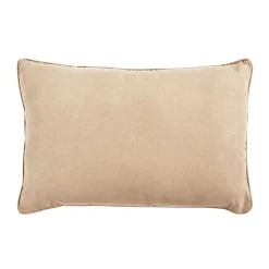 The Deco Factory Coussin en suédine rose nude 60x40* Coussin Pour Canapé