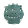 Douceur D'Intérieur Coussin enfant dino - 40x40cm - Bleu canard* Coussin Pour Canapé