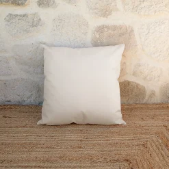 Home Maison Coussin extérieur imperméable et déhoussable MINORQUE (50x50 cm - Ecru)* Coussin Pour Canapé