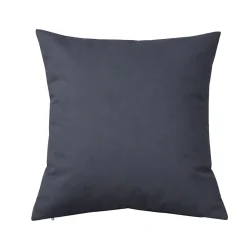 Best Home Maison Coussin extérieur imperméable et déhoussable MINORQUE (50x50 cm - Gris anthracite)