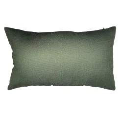 Best Ornami Coussin feuillage vert kaki L.50 x l.30 x ep.4 cm
