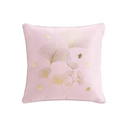 Eden Coussin fleur Bloomy metalise design et moderne* Coussin Pour Canapé