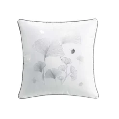 Eden Coussin fleur Bloomy metalise design et moderne* Coussin Pour Canapé