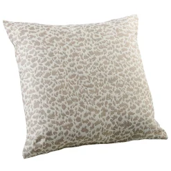 Discount Linder Coussin jacquard abstrait texturé style naturel (45x45 cm - Beige)