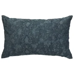 Atmosphera Créateur D'Intérieur Coussin jacquard Little cottage bleu 30x50cm - Atmosphera* Coussin
