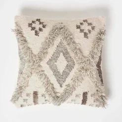 Clearance Homescapes Coussin kilim en laine et coton alta, 45 x 45 cm -