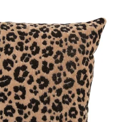 Atmosphera Créateur D'Intérieur Coussin Lynra noir 40x40cm - Atmosphera