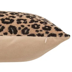 Atmosphera Créateur D'Intérieur Coussin Lynra noir 40x40cm - Atmosphera