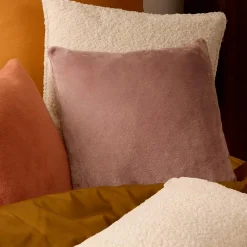 Outlet Atmosphera Créateur D'Intérieur Coussin Ollis rose blush H38x38cm - Atmosphera