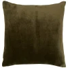 Outlet Atmosphera Créateur D'Intérieur Coussin Ollis vert Kaki 38x38cm - Atmosphera