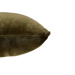 Outlet Atmosphera Créateur D'Intérieur Coussin Ollis vert Kaki 38x38cm - Atmosphera