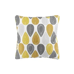 Sale Eden Coussin Passepoil 40 x 40 cm Palpito jaune