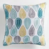 Online Eden Coussin Passepoil polyester imprime Modele Palpito Blanc 40 x 40 cm