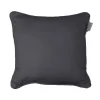 Eden Coussin Passepoil Uni Panama Ardoise 40 x 40 cm* Coussin Pour Canapé