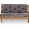 Setgarden Coussin pour banc de jardin 160x50x40cm coussin de banc de jardin Anthracite coussin de balançoire coussin de banc extérieur* Coussin Pour Banc