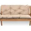 Setgarden Coussin pour banc de jardin 160x50x40cm coussin de banc de jardin Beige coussin de balançoire coussin de banc extérieur* Coussin Pour Banc