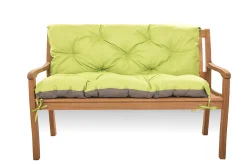 Setgarden Coussin pour banc de jardin 140x60x50cm coussin de banc de jardin Citron vert coussin de balançoire coussin de banc extérieur* Coussin Pour Banc