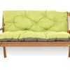 Setgarden Coussin pour banc de jardin 170x60x50cm coussin de banc de jardin 3 places Citron coussin de balançoire coussin de banc extérieur