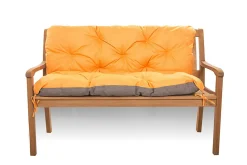 Setgarden Coussin pour banc de jardin 160x50x40cm coussin de banc de jardin Orange coussin de balançoire coussin de banc extérieur* Coussin Pour Banc